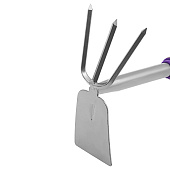 Мотыжка комбинир. "трапеция" и 3-зубая, обрез. рук-ка// PALISAD, 63008 Мотыжка комбинир. "трапеция" и 3-зубая, обрез. рук-ка// PALISAD, 63008