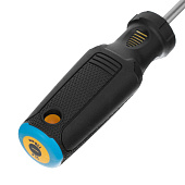  Отвертка SL6x150мм, CrV, трехкомпонентная рукоятка, Denzel 