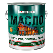 Акватекс масло для террас, лестниц, полов 2,5 л графит Акватекс масло для террас, лестниц, полов 2,5 л графит