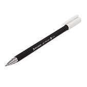Ручка гелевая черная Brauberg Matt Gel, корпус soft-touch, узел 0,5 мм, линия 0,35 мм, 142944 Ручка гелевая черная Brauberg Matt Gel, корпус soft-touch, узел 0,5 мм, линия 0,35 мм, 142944
