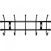  Вешалка Ника ВН5/Ч, 5 крючков, черный 