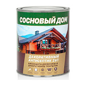 Антисептик СОСНОВЫЙ ДОМ красное дерево 0,8л Антисептик СОСНОВЫЙ ДОМ красное дерево 0,8л