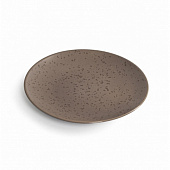  Тарелка десертная DROPS серо-коричневый 20см DMD152 