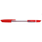 Ручка шариковая Linc Corona Plus красная 0,7 мм прозрачный корпус, 3002N/red Ручка шариковая Linc Corona Plus красная 0,7 мм прозрачный корпус, 3002N/red