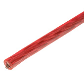 Трос металлополимерный красный 3мм 20м.п.,Сибртех ПР-3.0 Трос металлополимерный красный 3мм 20м.п.,Сибртех ПР-3.0