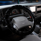 Оплетка искусственный мех L (39-41 см) SKYWAY Arctic-1 Черная Оплетка искусственный мех L (39-41 см) SKYWAY Arctic-1 Черная