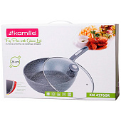  Сотейник 26х7.5см с крышкой 4276GR 