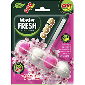  Подвесной блок для унитаза Master FRESH DUO EFFECT 5в1 формула GOLD САКУРА 1шт 