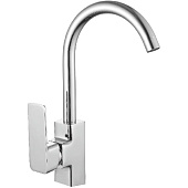  Смеситель для кухни силумин хром R1013F Rainsberg 