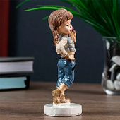 Сувенир полистоун "Девочка модница" МИКС 13х5,5х4 см 4641649 Сувенир полистоун "Девочка модница" МИКС 13х5,5х4 см 4641649