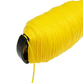 Шнур нейлоновый разметочный на катушке c ручкой D1,5мм, 100м, Matrix Шнур нейлоновый разметочный на катушке c ручкой D1,5мм, 100м, Matrix