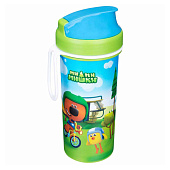 Стакан пластиковый 400мл с крышкой "МИ-МИ-МИШКИ" зеленый 362-271 Стакан пластиковый 400мл с крышкой "МИ-МИ-МИШКИ" зеленый 362-271