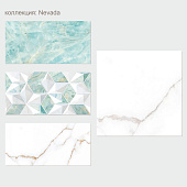  Плитка  24.9х50 Nevada TWU09NVD004 Белый /УралКерамика (1,494м2) 