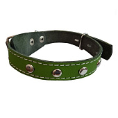  Ошейник кожаный 20 мм ZooMoDa 