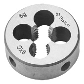 Плашка круглая, М5 x 0,8/ЗУБР "МАСТЕР" Плашка круглая, М5 x 0,8/ЗУБР "МАСТЕР"