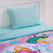 Комплект постельного белья Этель История милой принцессы , наволочка 50х70 - 1 шт, бязь, 4154901 Комплект постельного белья Этель История милой принцессы , наволочка 50х70 - 1 шт, бязь, 4154901