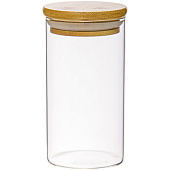 Банка с бамбук.крышкой, Д65 Ш65 В120, 350 мл, прозрачный Muj-03 Банка с бамбук.крышкой, Д65 Ш65 В120, 350 мл, прозрачный Muj-03