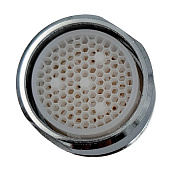 Аэратор Soft Flow 6 внеш.резьба М24 нерж.ст.корп.,макс.расх.воды 6л/мин Esko Аэратор Soft Flow 6 внеш.резьба М24 нерж.ст.корп.,макс.расх.воды 6л/мин Esko