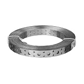  Лента монтажная перфорированная 12х0,55мм, цинк, 10м 