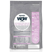 Сухой корм для кошек AlphaPet WOW Superpremium, 750 г, утка и потрошки, 110004