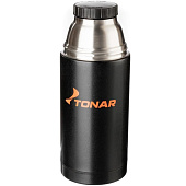  Термос (HS.TM-024) 750ML черный (дополн.пласт.чашка) TONAR 