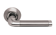  Ручка дверная Punto(Стандарт) 28 SN/CP хром/мат.никель 