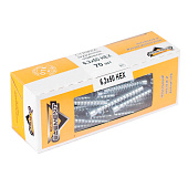 Стяжка шурупная 6,3x50 HEX белый цинк 70 шт Стяжка шурупная 6,3x50 HEX белый цинк 70 шт