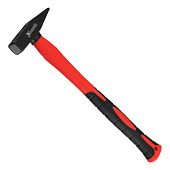 Молоток слесарный 200г, фибергласовая обрезиненная рукоятка, квадратный боек, Matrix optimal Молоток слесарный 200г, фибергласовая обрезиненная рукоятка, квадратный боек, Matrix optimal