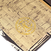  Сейф-книга Наскальные рисунки. Жирафы, 17х11х5 см, дерево кожзам, 7570554 