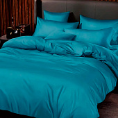  Пододеяльник сатин Mariya DeLuxe 180х215 С-ПД-180 Сине-зеленый 