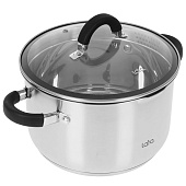 Кастрюля 5,1 л, d 22 см LARA LR02-908 НИКА