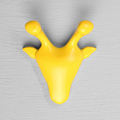 Крючок мебельный CAPPIO GIRAFFE желтый 9608740