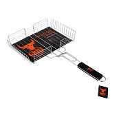  Решетка гриль GRILLBOOM хром, 23х29х6см 104-028 