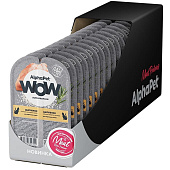 Влажный корм AlphaPet WOW Superpremium для кошек 80г (211004) цыпленок в соусе Влажный корм AlphaPet WOW Superpremium для кошек 80г (211004) цыпленок в соусе