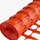 Сетка Мегаспан Премиум 120гр. оградительная сигнальная оранжевая 1мх50п.м. Сетка Мегаспан Премиум 120гр. оградительная сигнальная оранжевая 1мх50п.м.