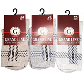Женские носки Grand Line, арт. Ж-107, клетка р. 25 (н) Женские носки Grand Line, арт. Ж-107, клетка р. 25 (н)
