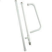 Душевая стойка латунная управление стойки клавишами белая T9164K Душевая стойка латунная управление стойки клавишами белая T9164K