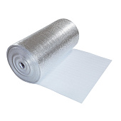 Вспененный полиэтилен МЕГАСПАН ПЛ металлизир. 10мм (ширина 1м) самоклеющийся Вспененный полиэтилен МЕГАСПАН ПЛ металлизир. 10мм (ширина 1м) самоклеющийся