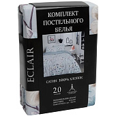 Комплект постельного белья 2 спальный Eclair BZ QR Флоренс, сатин Комплект постельного белья 2 спальный Eclair BZ QR Флоренс, сатин