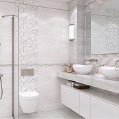 Фриз 50х5.4 Silvia Серый GT49VG /GlobalTile Фриз 50х5.4 Silvia Серый GT49VG /GlobalTile