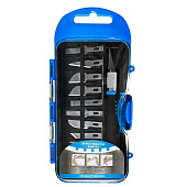 Набор резцов по дереву, 15 предм., Vertextools Набор резцов по дереву, 15 предм., Vertextools