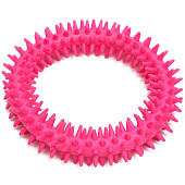  Игрушка для собаки Кольцо - Зубочистка, розовый, 12,5 см, 452-465 