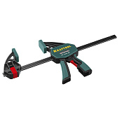 Струбцина "EcoKraft" ручная пистолетная, KRAFTOOL 32226-15, пластиковый корпус, 150/350мм, 150кгс Струбцина "EcoKraft" ручная пистолетная, KRAFTOOL 32226-15, пластиковый корпус, 150/350мм, 150кгс