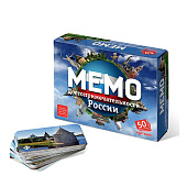 Игра настольная Мемо. Достопримечательности России 50 карточек 7202 767520 Игра настольная Мемо. Достопримечательности России 50 карточек 7202 767520