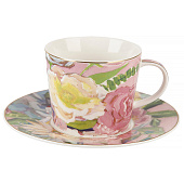 Набор чайный 4пр. "Flowers" v=220мл фарфор, 52031 Набор чайный 4пр. "Flowers" v=220мл фарфор, 52031