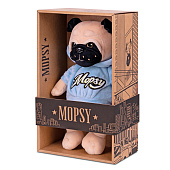 Мягкая игрушка Mopsy, Мопс Мопси в худи, 20 см, в коробке