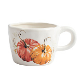 Кружка Bright pumpkin 320 мл, молочная, Тыквы ANLAF-FDWS-031224-3 Кружка Bright pumpkin 320 мл, молочная, Тыквы ANLAF-FDWS-031224-3