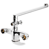  Смеситель для ванны д35 L-нос 30 см A1107 Sanonix 