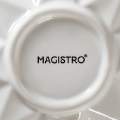  Салатник фарфоровый Magistro «Изобилие», 260 мл, d=15 см, белый 4177893 
