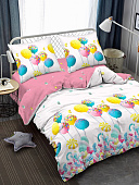 Комплект постельного белья Amore Mio BZ QR Joy, евро, эко коттон Комплект постельного белья Amore Mio BZ QR Joy, евро, эко коттон